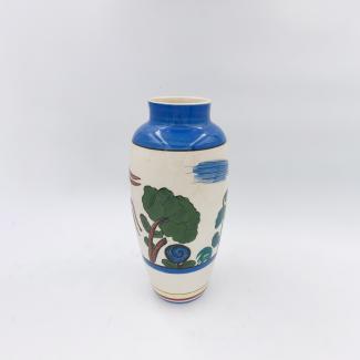 Art Deco spindle vase attributed to Robert Bonfils, view 1