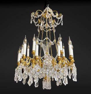 Chandelier XIXth of the House of Baccarat 