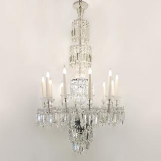 Crystal chandelier from a Sevillian Palace