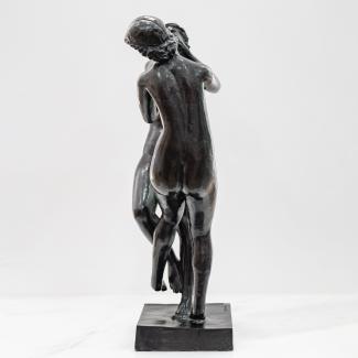 The Dancers by J. Bernard, bronze sculpture 3