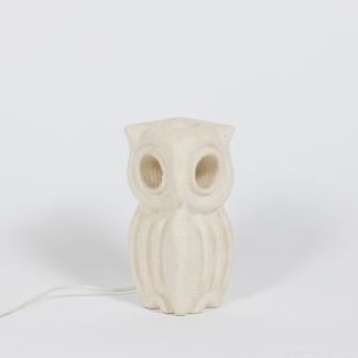 Owl lamp attributed to Albert Tormos