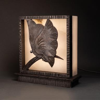 Butterfly, Art Deco light sculpture 