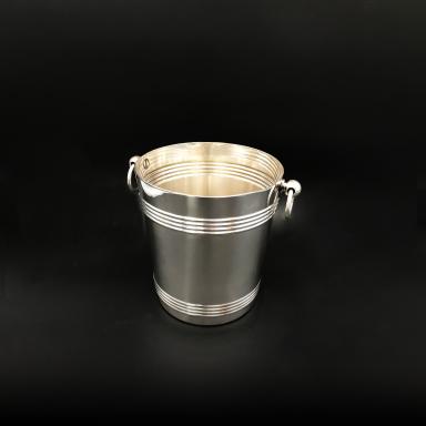 Christofle silver metal bucket