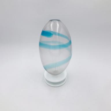 Large blown glass vase by Ettore Sottsass for Venini 