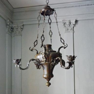Large Venetian baroque chandelier