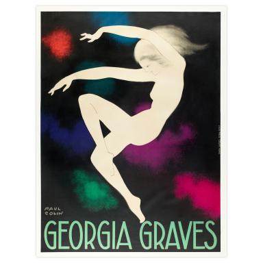 Poster of Georgia Graces by Paul Colin