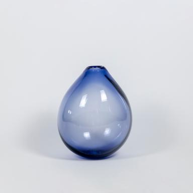 Glass vase, 1960s attributed to Per Lütken