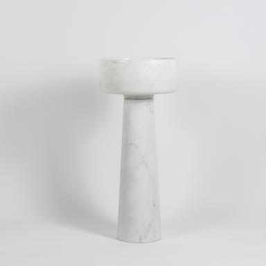 antiques for sale, Marble planter attributed to Angelo Mangiarotti for Skipper