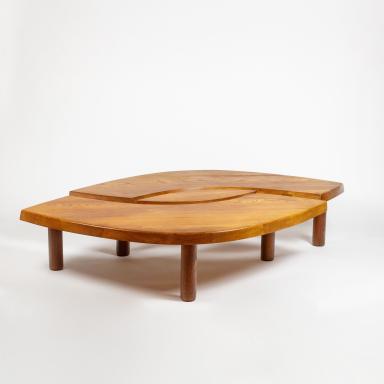 Coffee table model “T22 C” by Pierre Chapo