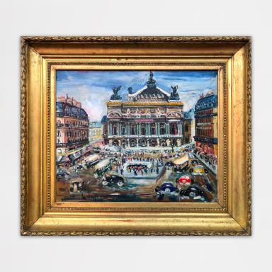 Painting by Lucien Genin, Opéra