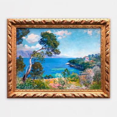 Saint-Jean Cap Ferrat in 1927 by Henri Jamet