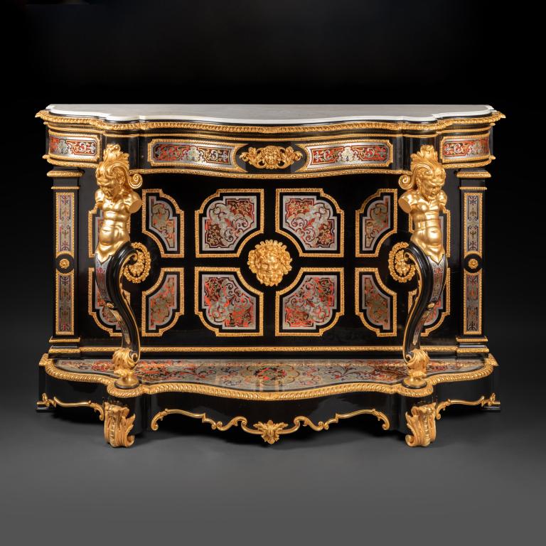 Boulle Marquetery Console Napoleon III