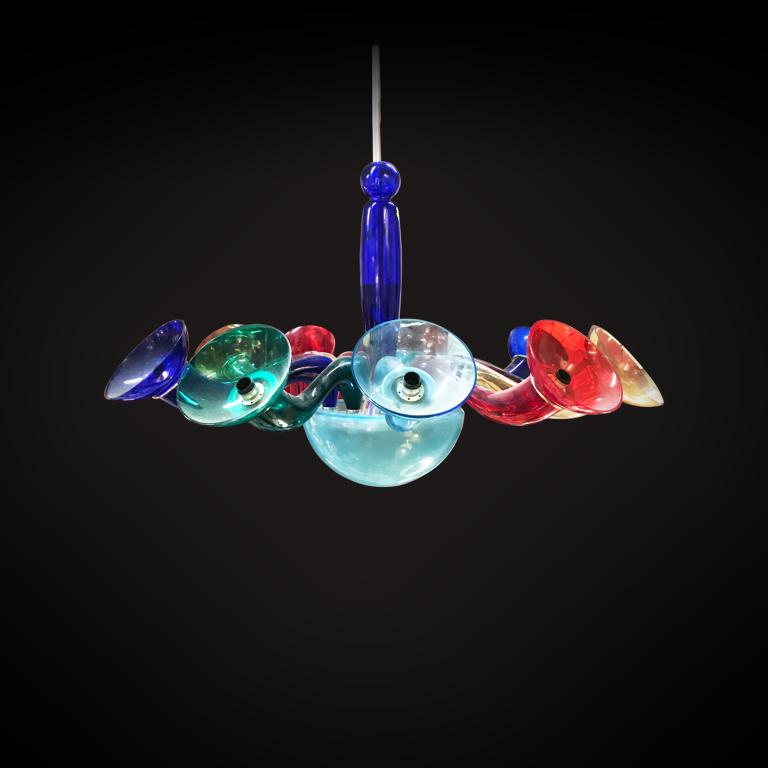 Gio Ponti chandelier by Venini