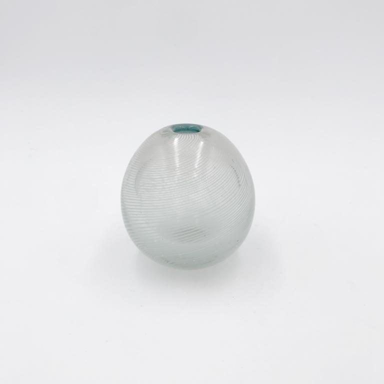 Blown glass vase "A fili" by Carlos Carpa for Venini