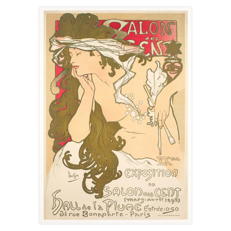 Salon des Cent by Alphonse Mucha