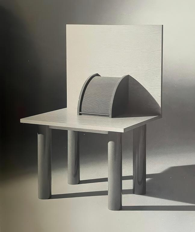 Ritz desk by Shiro Kurama for Memphis, pic
