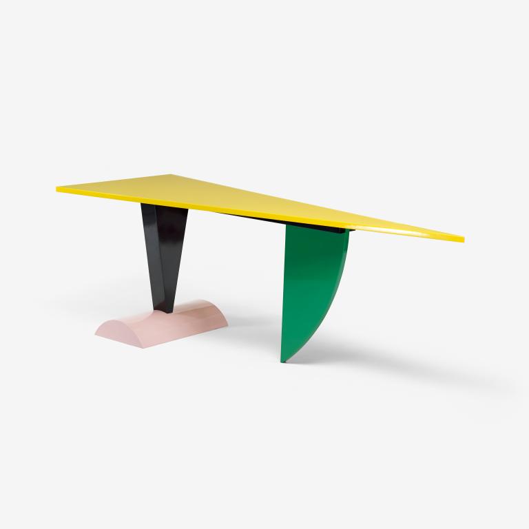 Brazil table by Peter Shire for Memphis