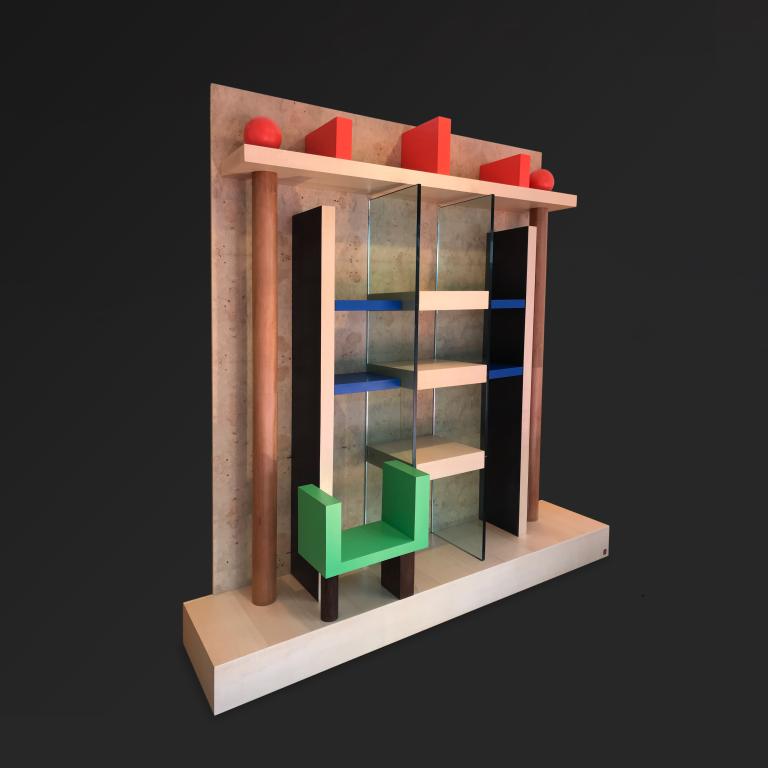 Naomi bookcase by Ettore Sottsass for Meccani