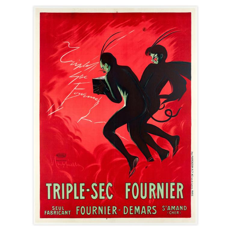 Poster by Leonetto Cappiello for Triple-Sec Fournier