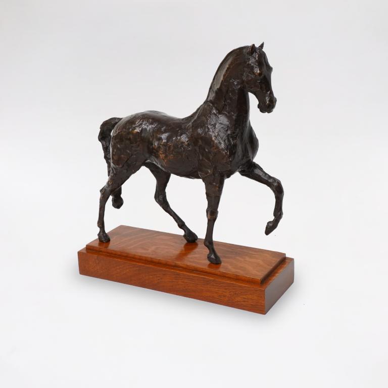 Bronze horse sculpture View 2