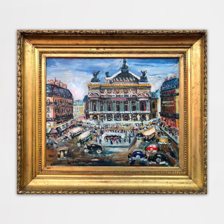 Painting by Lucien Genin, Opéra