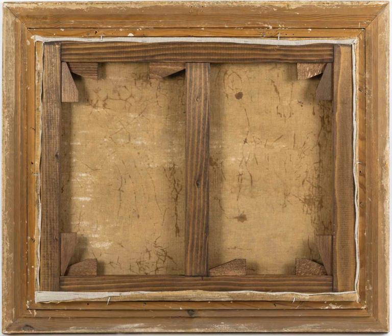 back of the painting by Francis Morton-Johnson
