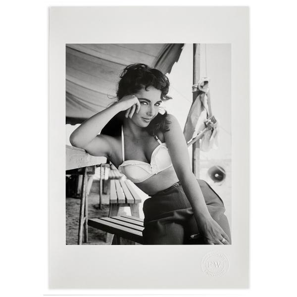 Frank Worth, Elizabeth Taylor Classic Portrait Set of ‘Giant’