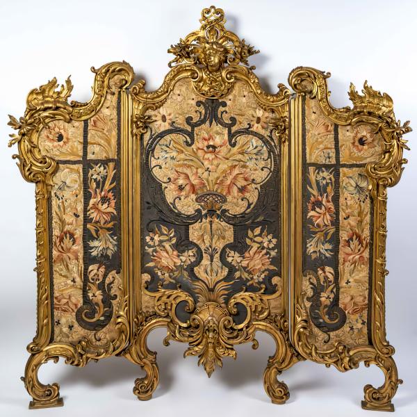 Important screen, Louis XV style