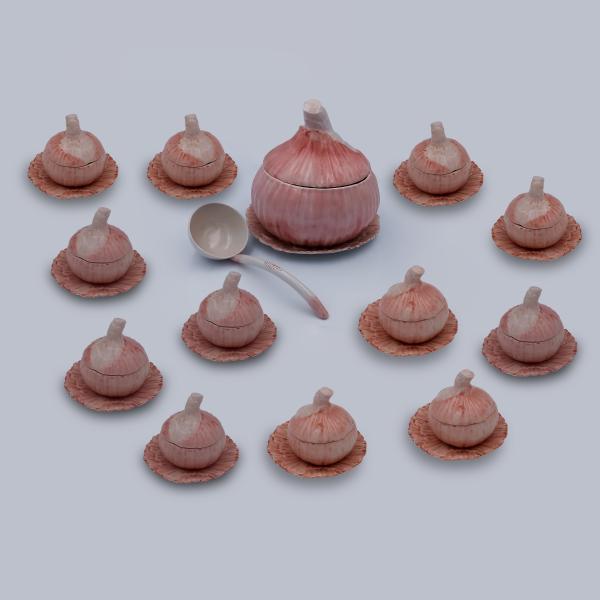 Onion soup set by Christian Dior