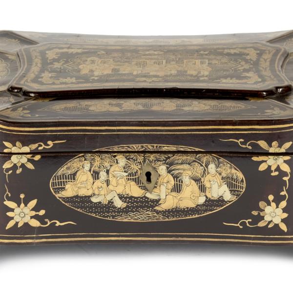 galerie tiago chinese canton lacquer chest