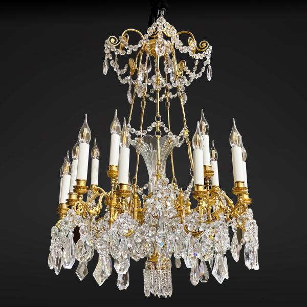 Chandelier XIXth of the House of Baccarat 