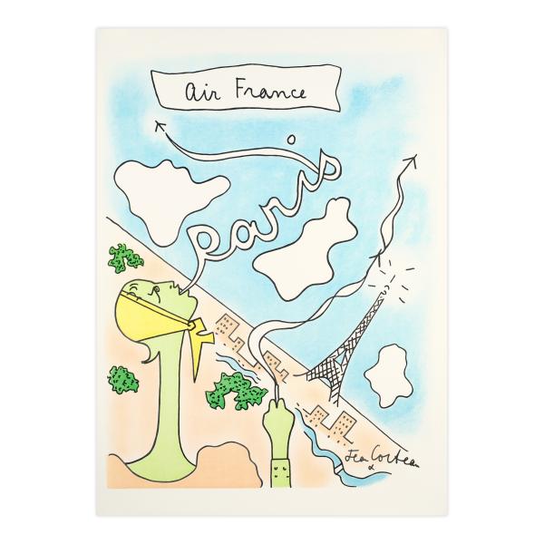 Air France by Jean Cocteau
