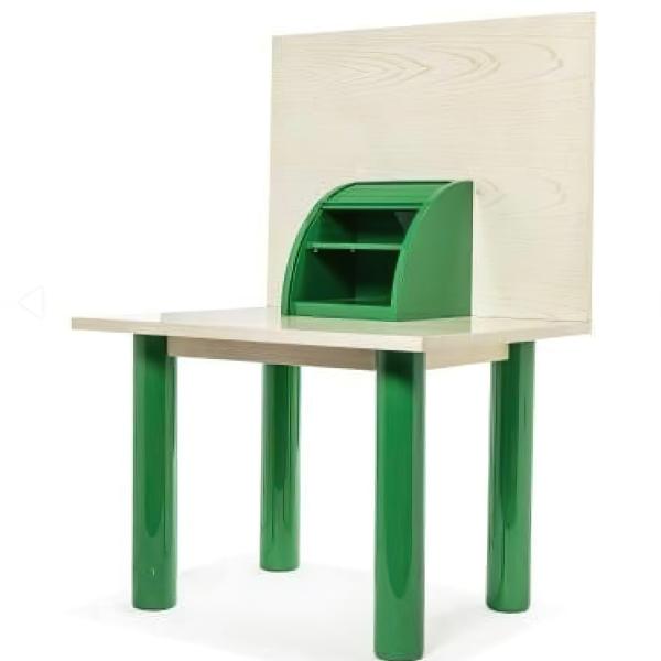 Ritz desk by Shiro Kurama for Memphis