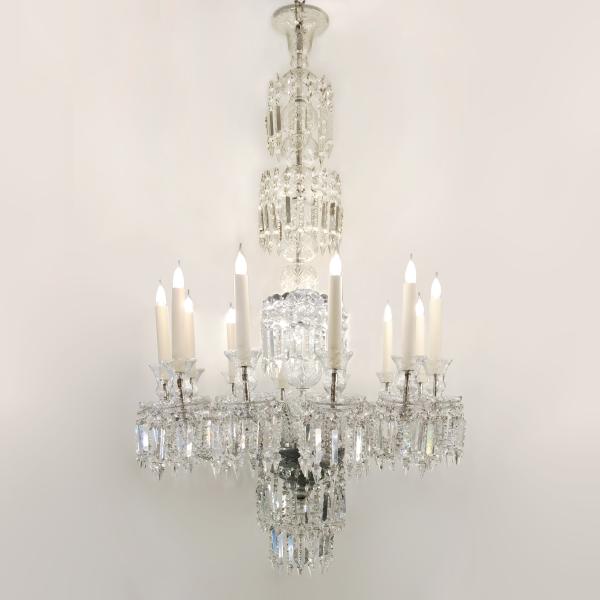 Crystal chandelier from a Sevillian Palace