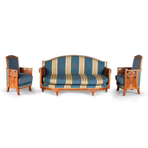 set for living room by Henri Rapin and Charles Hairon