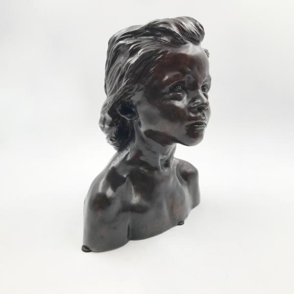 Portrait of a young girl by Camille Claudel, 1